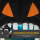 Aufblasbarer Halloween-Torbogen, 4 Geister, LED-Lichter, wasserdicht, 300 x 76 x 300 cm
