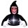 Aufblasbare Halloween-Dekoration, Sensenmann, LED-Leuchten, Gebläse, Kabel