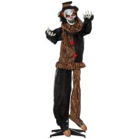 Halloween-Dekoration Horror-Clown mit Spezialeffekten und...