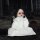 Halloween-Dekoration Horrorpuppe, LED-Augen, heult, springt hoch, Geräusch- & Bewegungssensor, 60 cm