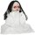 Halloween-Dekoration Horrorpuppe, LED-Augen, heult, springt hoch, Geräusch- & Bewegungssensor, 60 cm