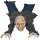 Halloween-Dekoration Zombie, LED-Augen, heult und kriecht, Geräusch- & Bewegungssensor, batteriebetrieben, 159 cm