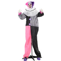Grusel-Clown Halloween-Dekoration, beweglich,...