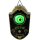 Halloweendeko, Türglocke mit Horror-Auge, Geräusch- & Touchsensor, beweglich, grünes Licht