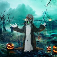 Halloweendeko, Skelett/Zombie, beweglich,...
