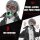 Halloweendeko, Skelett/Zombie, beweglich, Bewegungssensor, LEDs & Sounds, 75 cm
