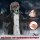 Halloweendeko, Skelett/Zombie, beweglich, Bewegungssensor, LEDs & Sounds, 75 cm