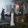 Halloweendeko, Skelett/Zombie, beweglich, Bewegungssensor, LEDs & Sounds, 75 cm