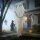 Halloween Deko Sensenmann Outdoor 183cm Animiert Sprechende Halloween Sensenmann mit Leuchtenden Augen gruseligem Sound Halloweendeko Halloween-Dekoration für Tür Garten Party Hof Spukhaus
