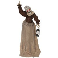 150 cm Halloween Dekoration Halloween Hexe mit...