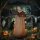 150 cm Halloween Dekoration Halloween Hexe mit LED-Lichter, Soundfunktion verstellbare Arme, Kopf
