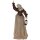 150 cm Halloween Dekoration Halloween Hexe mit LED-Lichter, Soundfunktion verstellbare Arme, Kopf