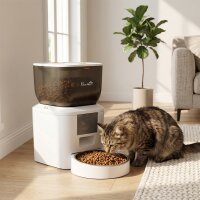 Automatischer Katzenfutterautomat, 2,4G WLAN, 4L,...