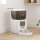 Automatischer Katzenfutterautomat, 2,4G WLAN, 4L, App-Steuerung, 1–10 Mahlzeiten, 10s Futterruf