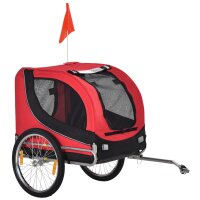 Fahrradanhänger Hundeanhänger bis 20 kg mit...