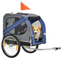 2-in-1 Haustieranhänger Fahrradanhänger bis...