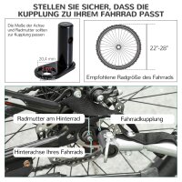 2-in-1 Haustieranhänger Fahrradanhänger bis 20kg klappbar Regenschutz Sicherheitsfahne Reflektoren Stahl grau+blau 130 x 73 x 90cm