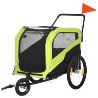 2in1 Hundeanhänger, Schiebefunktion, 2...