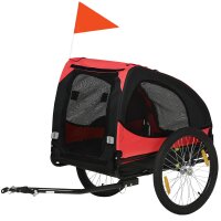 Hundeanhänger, klappbarer Fahrradanhänger...