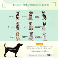 Hundebett Outdoor erhöht Katzenbett Stahlrahmen 600D Oxford-Gewebe Blau 76 x 61 x 18 cm