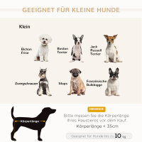 Haustiersofa mit Stauraum, weichem Kissen, bis 15 kg Tragkraft, Plüschbezug, Hartholzrahmen, Hellgrau