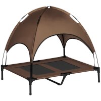 Erhöhtes Hundebett mit Baldachin, Haustierbett,...