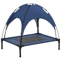 Haustierbett mit Baldachin, Hundebett, klappbar,...