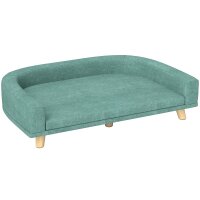 Hundebett Hundesofa Haustiersofa, Eukolyptusholz, 98 x 67...