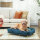Hundesofa, Haustiersofa, Haustierbett, abnehmbares u, waschbares Polster, Natur+ Dunkelblau