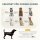 Hundesofa, Haustiersofa, Haustierbett, abnehmbares u, waschbares Polster, Natur+ Dunkelblau