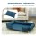 Hundesofa, Haustiersofa, Haustierbett, abnehmbares u, waschbares Polster, Natur+ Dunkelblau