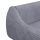 Haustiersofa Hundesofa, Skandidesign, abnehmbares Polster, Samtoptik, 102 cm x 58,5 cm x 42,5 cm, Grau + Natur
