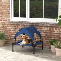 Hundebett mit Dach, atmungsaktiv, wasserabweisend, bis 20...