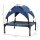 Hundebett mit Dach, atmungsaktiv, wasserabweisend, bis 20 kg, 76 x 61 x 69,5 cm, Dunkelblau
