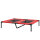 Hundebett, Hundeliege, robust, erhöht & wetterfest, bis 50 kg, 92x76x18cm, Rot