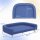 Hundebett Hundesofa Haustiersofa, Eukolyptusholz, 98 x 67 x 25 cm, Blau