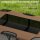 Erhöhtes Hundebett klappbar Haustierbett, Outdoor Hundeliege mit Netzdesign Kaffee Oxford 75 x 51 x 18 cm