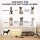 Erhöhtes Hundebett klappbar Haustierbett, Outdoor Hundeliege mit Netzdesign Kaffee Oxford 75 x 51 x 18 cm