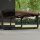 Erhöhtes Hundebett klappbar Haustierbett, Outdoor Hundeliege mit Netzdesign Kaffee Oxford 75 x 51 x 18 cm