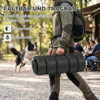 Hundebett Wasserdichtes Hundebett mit rutschfester Unterseite faltbar Waschbar für mittelgroße & große Hunde Katzen
