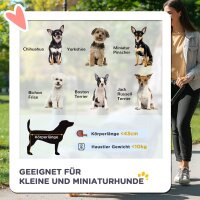 Hundebuggy Hundewagen bis 10 kg Klappbar Netzfenster Ablagekorb verstellbares Vordach Dunkelgrau 76,5 x 52 x 95 cm