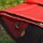 Hundewagen Hundebuggy mit 3 Rädern klappbar bis 10 kg Oxford Rot+Schwarz 109,5 x 54,5 x 106,5 cm