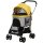 2-in-1 Hundebuggy Hundetrolley bis 10 kg klappbar Tragtasche Bodenkorb  82 cm x 49,5 cm x 98 cm Gelb