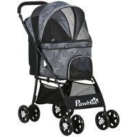 Hundebuggy Hundewagen bis 10kg klappbar verstellbares...