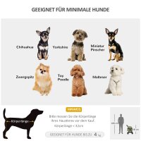 Hundewagen Hundebuggy, klappbar, 2 Sicherheitsleinen, 2 Becherhalter,  67 x 45 x 96 cm, Khaki