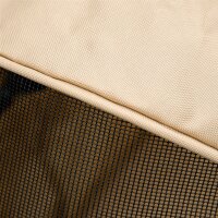 Hundewagen Hundebuggy, klappbar, 2 Sicherheitsleinen, 2 Becherhalter,  67 x 45 x 96 cm, Khaki