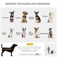 Haustierbuggy Hundebuggy bis 10kg klappbar Sicherheitsleine Handgriff Regenschutz Aufbewahrungskorb Blau + Schwarz