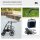 Hundbuggy Haustierbuggy Haustiertransporter bis 10kg klappbar verstellbare Trageriemen abnehmbarer Korb 81 x 58 x 97,5 cm Schwarz + Blau + Weiß