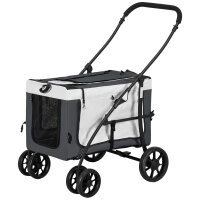 Hundbuggy Haustierbuggy bis 10kg klappbar abnehmbarer...