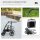 Hundbuggy Haustierbuggy bis 10kg klappbar abnehmbarer Korb 81 x 58 x 97,5 cm Schwarz + Grau + Weiß